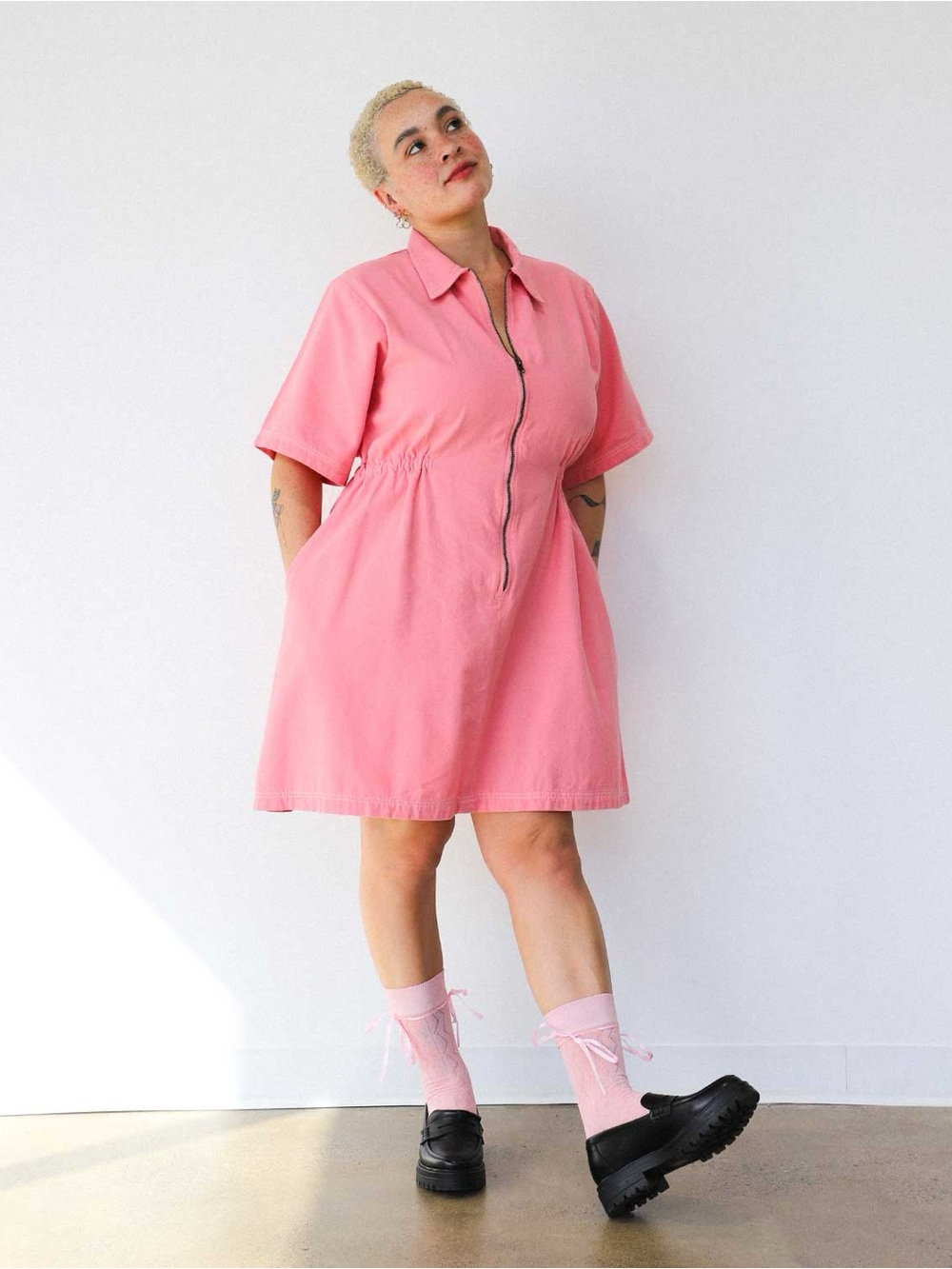 Noble Utility Dress XL Petal Pink New With Tags Sold Out